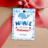 whale valentines tags