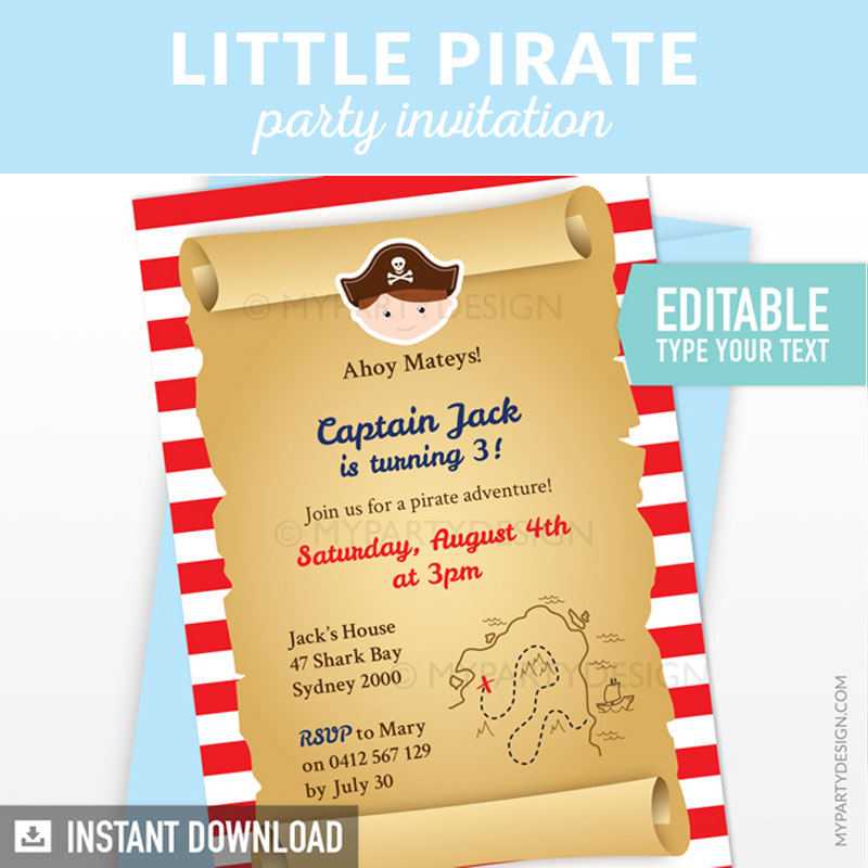 LITTLE_PIRATE_BDAY_INVITATION-08 pirate birthday invitation printable