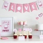 Love is Sweet Valentine's Day Party Table