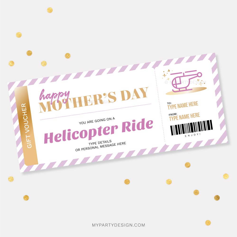 MOTHERS-DAY-GIFT-VOUCHER-HELICOPTER-00A Mother's Day helicopter gift voucher template