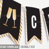 NYE_GOLDBLACK_STRIPES_BANNER-00 black and gold printable banner