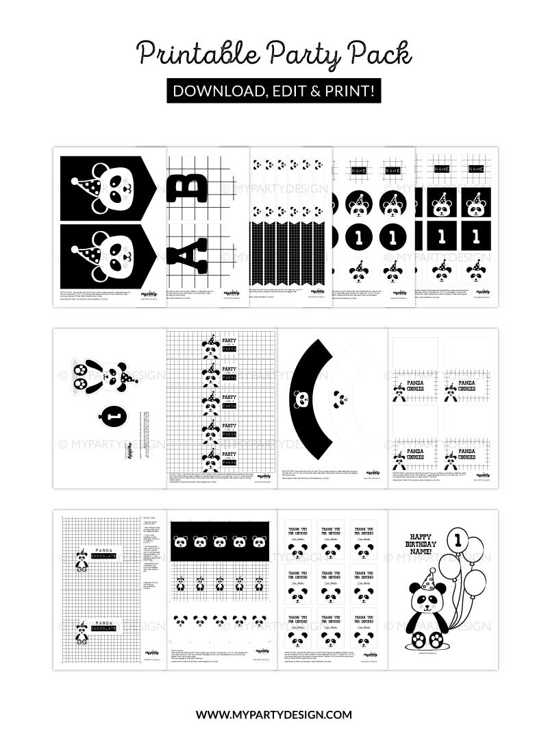 PANDA_BDAY_PARTY-04 printable panda birthday party decor