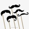 printable mustache photo booth props