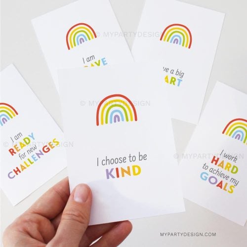 positive affirmation cards for kids