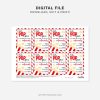 printable popcorn referral appreciation tag for doctor, dentist, realtor or any other business referrals