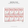 printable North Pole Special delivery tags for Santa gifts