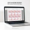 editable North Pole Special delivery tags for Santa gifts