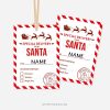 special delivery from Santa tag for Christmas gifts