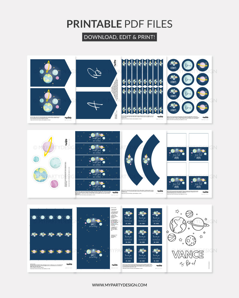 SPACE-PARTY-BDSP1-DARK-PARTY-PACK-00B instant download space party printables