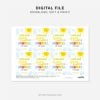 printable spring bubbles gift tags for class gifts