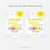 I hope or we hope your spring break is bubbles of fun tags for class gifts