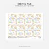 printable Have a Hoppin' Spring Break tags for Spring Break gifts