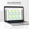 editable bubbles st patrick's day tags / cards for kids