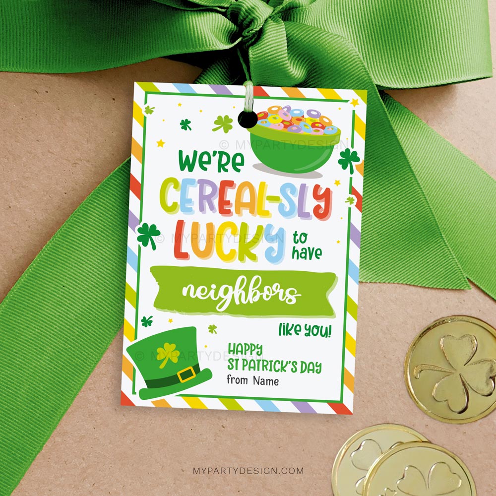 ST-PATRICKS-DAY-TAGS-CEREAL-LUCKY-NEIGHBORS-00A cereal neighbours st Patrick's day tags