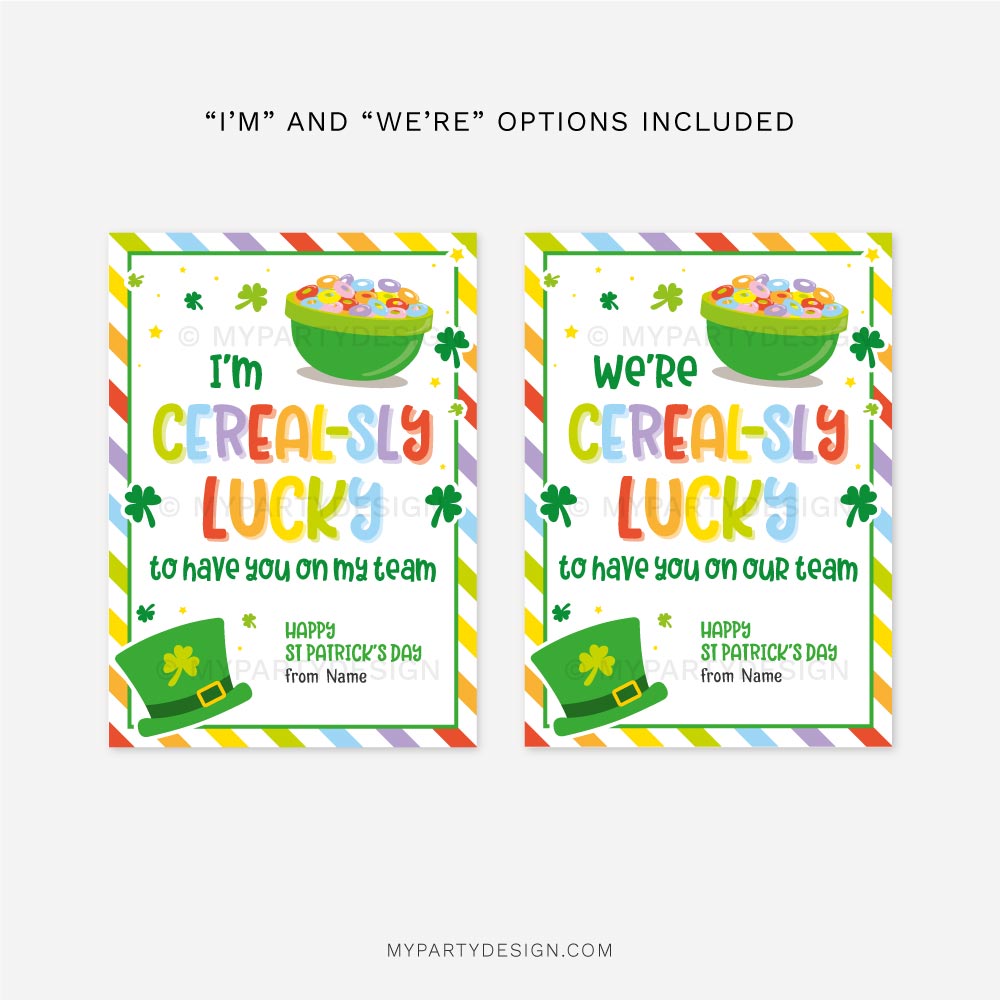 ST-PATRICKS-DAY-TAGS-CEREAL-LUCKY-TEAM-00D cereal sly lucky to have you on our team tags for St Patricks day