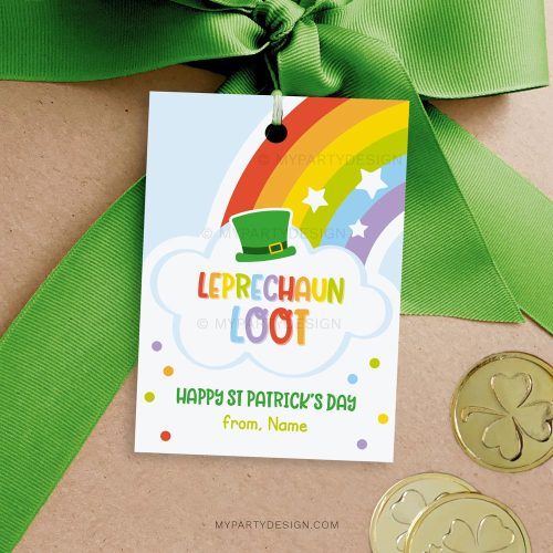 Leprechaun Loot Printable Tags for St Patrick's Day