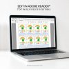 editable leprechaun loot tags for St Patrick's day