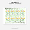 printable lotto luck st patrick's day gift tag for lottery ticket or scratch card gifts