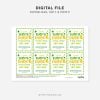 printable lucky duck st patrick's day tags / cards for kids