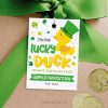 ST-PATRICKS-DAY-TAGS-LUCKY-DUCK-CLASS-00A Class Lucky Duck St Patrick's Day tags