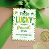 lucky friend st patrick's day tags / cards for kids