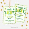 lucky to have a teacher like you, st patrick's day tags