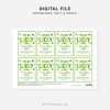 printable lucky to have a teacher like you, st patrick's day tags