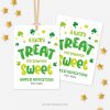 ST-PATRICKS-DAY-TAGS-LUCKY-TREAT-SOMEONE-SWEET-00B St Patrick's Day tags that read "A lucky treat for someone sweet"