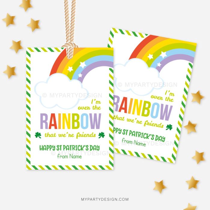 Over the rainbow st patrick's day tags