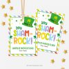 St Patrick's Day tags that read "You Sham-Rock! Happy St Patrick's Day"