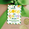 client gold st Patrick's day gift tag for st patty's class gifts
