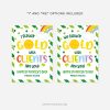 st patricks day gift tags for client gifts that read "we struck gold with clients like you! happy st