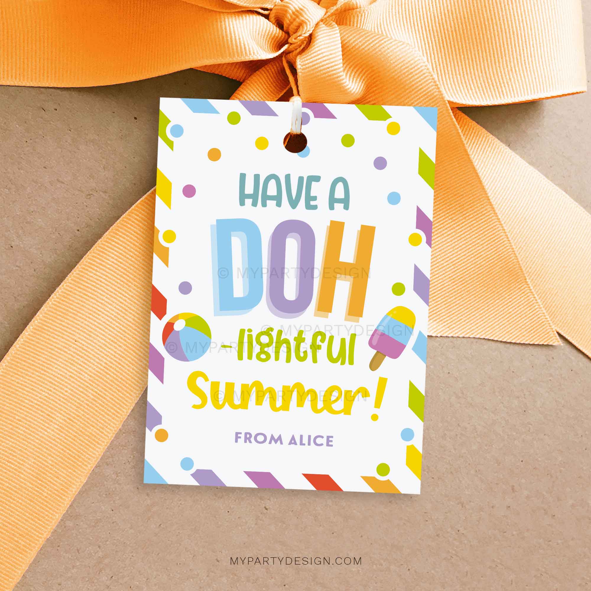 SUMMER-DOH-LIGHTFUL-PLAY-DOUGH-GIFT-TAGS-00A doh-lightful summer play dough gift tag for last day of school class gifts