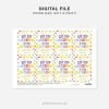printable Sip Hooray Birthday Class Gift Tag for kids birthday favors