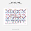 printable 4th of July team sparkle gift tag for staff appreciation gifts