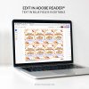 editable thanksgiving pencil tag template for fall class gifts