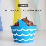 how to make cupcake wrappers tutorial
