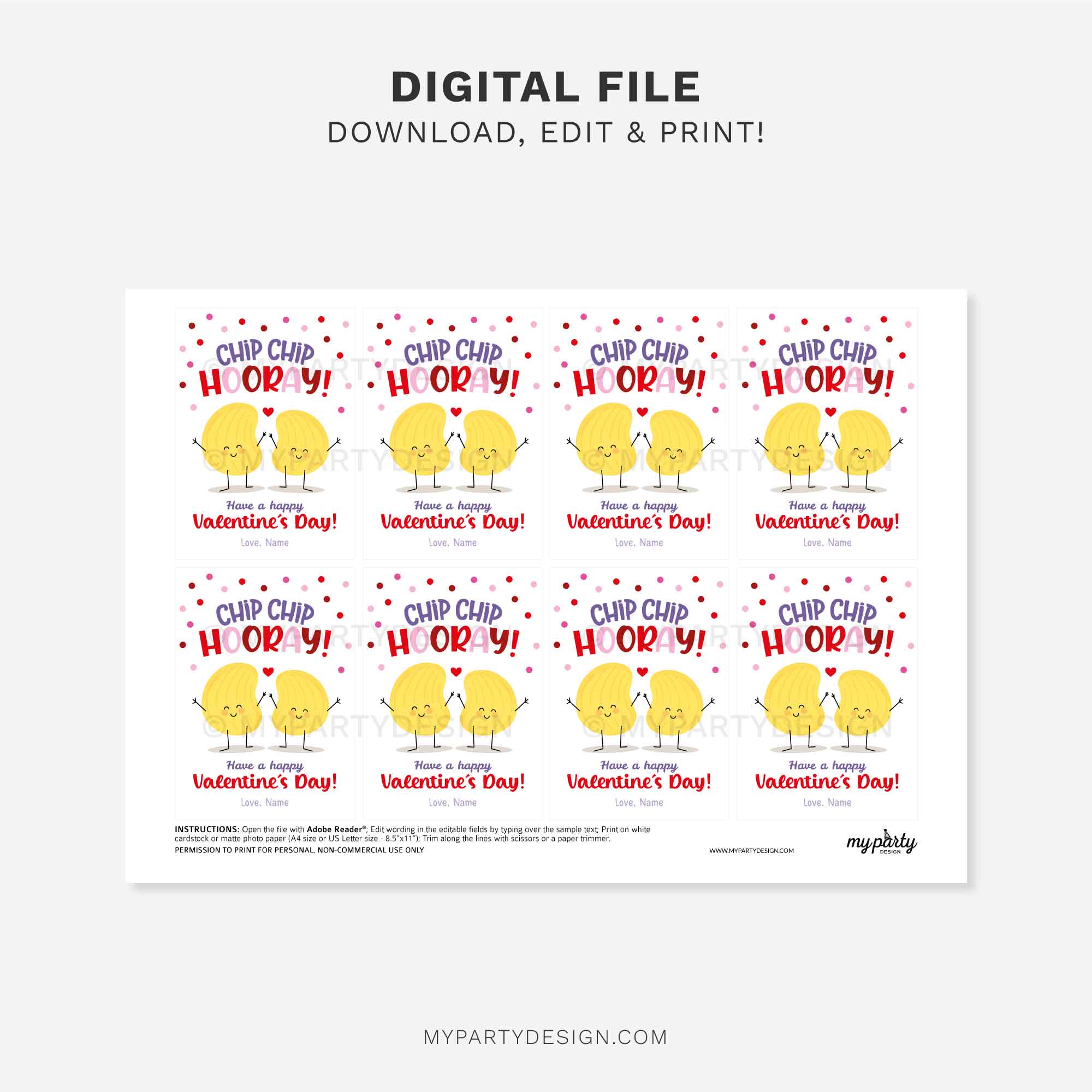 VALENTINES-GIFT-TAGS-CHIP-CHIP-HOORAY-CHIPS-00C printable valentines chip hooray chips gift tag for class gifts