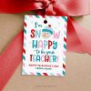 valentines snow happy to be your teacher gift tag for snow globe class gifts