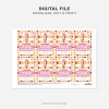 printable valentines bursting with happiness class gift tag for star shaped candy