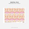 printable valentines bursting with happiness friend gift tag for star shaped candy