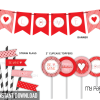 printable valentines day party decorations